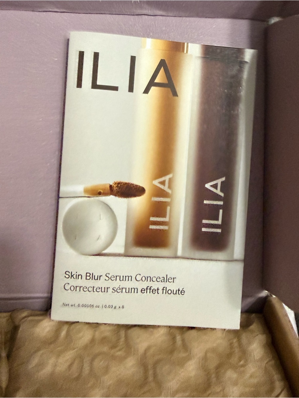 ILIA Skin Blur Serum Concealer Trio — Gold and Brown